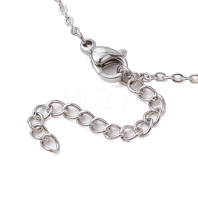 304 Stainless Steel Necklaces NJEW-JN05041-1