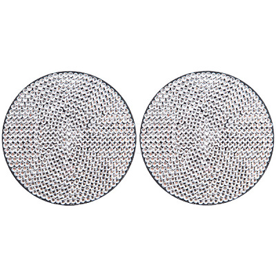 PVC Rhinestone Anti-slip Coaster PW-WGFA6AD-01-1