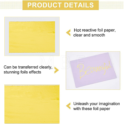 Stamping Foil Paper DIY-WH0002-51B-01-1