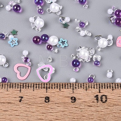 Plastic & Resin & Glass Shining Nail Art Glitter MRMJ-T080-13G-1