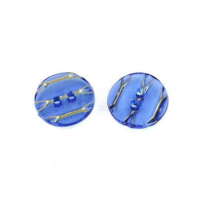 Transparent Acrylic Buttons X-BUTT-Q031-M-1