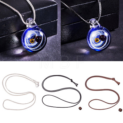 DIY Jewelry Galaxy Universe Ball Necklaces Making DIY-BC0009-20A-1