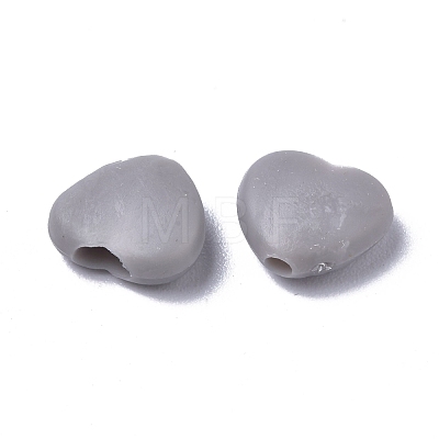 Heart PVC Plastic Cord Lock for Mouth Cover KY-D013-04E-1