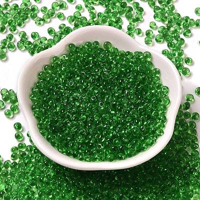 Transparent Colours Glass Seed Beads SEED-P006-02A-07-1