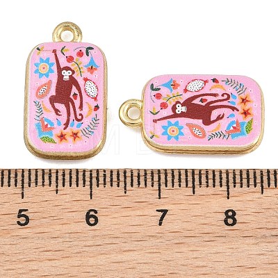 Printed Alloy Pendants AL-CBA49CA-04-1