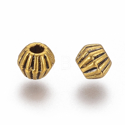 Tibetan Style Spacer Beads X-GLF0300Y-NF-1