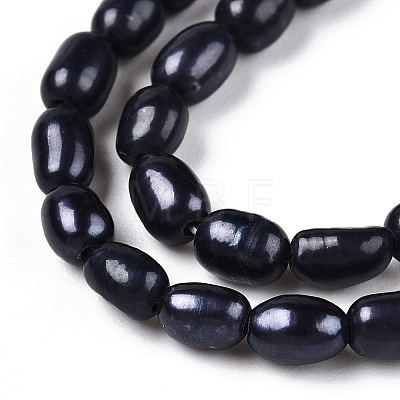 Natural Cultured Freshwater Pearl Beads Strands X-PEAR-S021-240-1