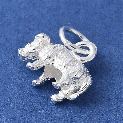 925 Sterling Silver 3D Chinese Zodiac Charms STER-P066-01S-02-1