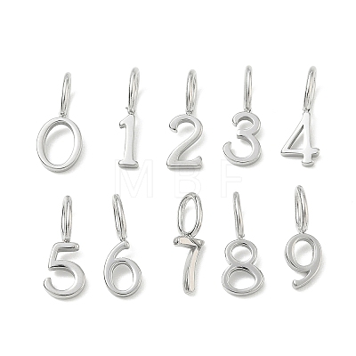 304 Stainless Steel Charms SA-CBA9F11-01P-1
