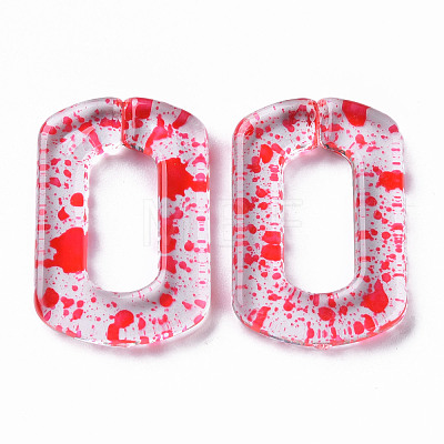 Transparent Acrylic Linking Rings OACR-N009-017A-14-1
