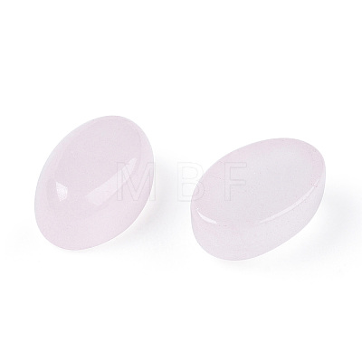 Natural Rose Quartz Cabochons G-A094-01A-12-1