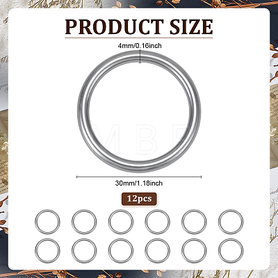 304 Stainless Steel Linking Rings STAS-ME0002-86A-1