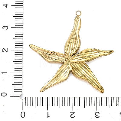 304 Stainless Steel Pendants STAS-F342-05A-G-1