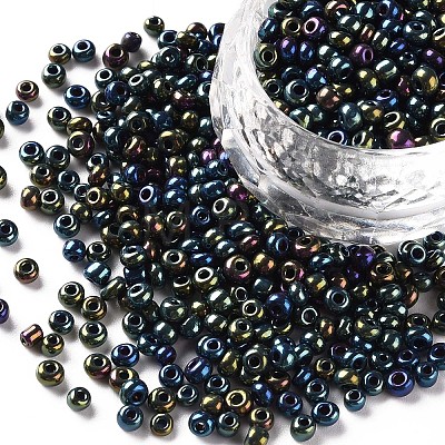 (Repacking Service Available) 8/0 Glass Seed Beads SEED-C018-3mm-605-1