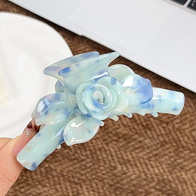 Cellulose Acetate(Resin) Claw Hair Clips PW-WGD526A-04-1