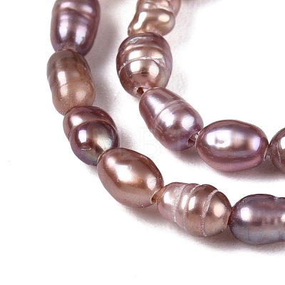 Natural Cultured Freshwater Pearl Beads Strands PEAR-N012-02H-02-1