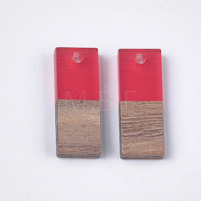 Resin & Walnut Wood Pendants RESI-S358-79F-1