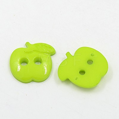 Acrylic Sewing Buttons for Costume Design BUTT-E082-A-04-1