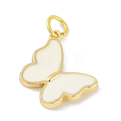 Brass Enamel Pendants KK-B114-16G-01-1