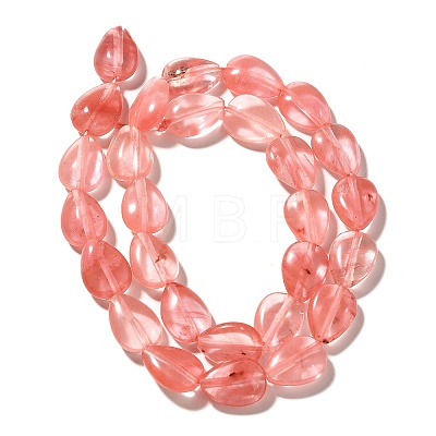 Cherry Quartz Glass Beads Strands G-I377-A02-1