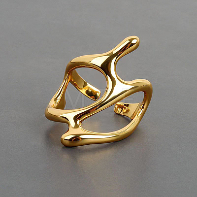 Brass Cuff Rings UD0952-1