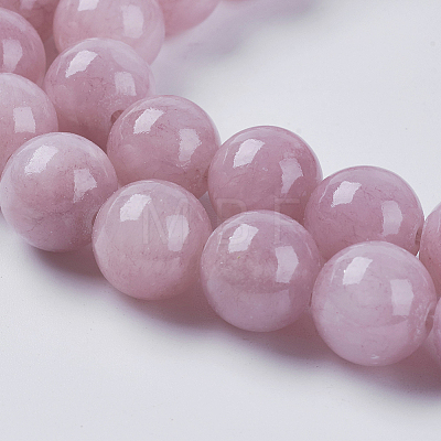 Natural Yellow Jade Beads Strands LS-G-G598-10mm-YXS-05-1