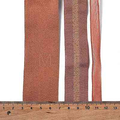 9 Yards 3 Styles Polyester Ribbon SRIB-C002-04C-1
