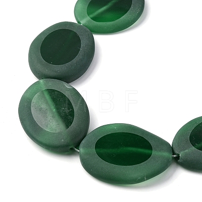 Natural Green Onyx Agate Beads Strands G-P570-B02-01-1