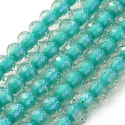 Resin Beads Strands GLAA-T035-01G-1