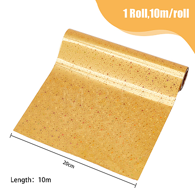 PET Hot Foil Stamping Paper DIY-WH0308-379A-1