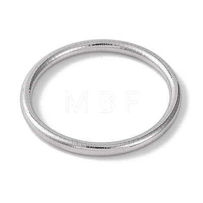 Plain 304 Stainless Steel Bangles for Women BJEW-B104-33A-P-1