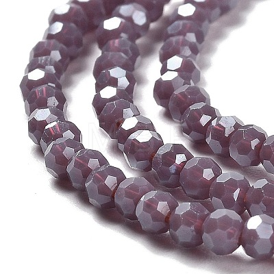 Opaque Glass Beads Strands EGLA-A035-P3mm-A11-1