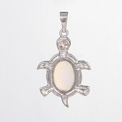 Tortoise Opalite Pendants G-D648-03-RS-1