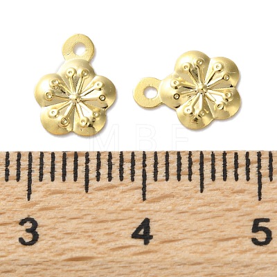 Brass Charms KK-F880-07G-1