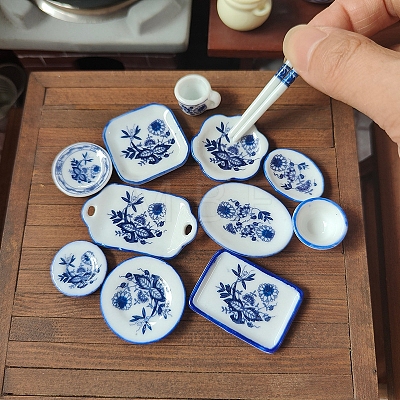 Mini Ceramic Tableware Sets PW-WG91109-01-1