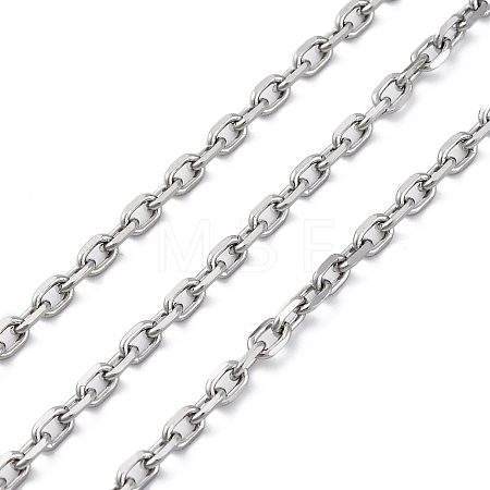 304 Stainless Steel Cable Chains CHS-M009-12P-07-1