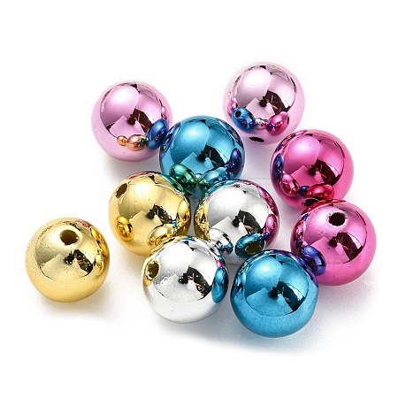 UV Plating Acrylic Beads X-PACR-G001-01C-1