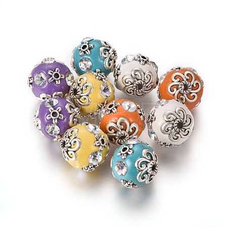 Handmade Indonesia Beads IPDL-G018-M-1