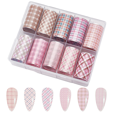 10 Rolls Transfer Nail Art Stickers MRMJ-SP0001-46-1