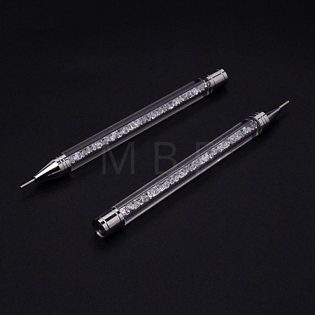 Acrylic Double-end Point Drill Pens MRMJ-WH0076-01A-1