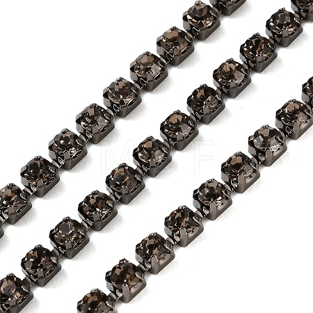 Iron Rhinestone Cup Chains CH-A008-01I-1