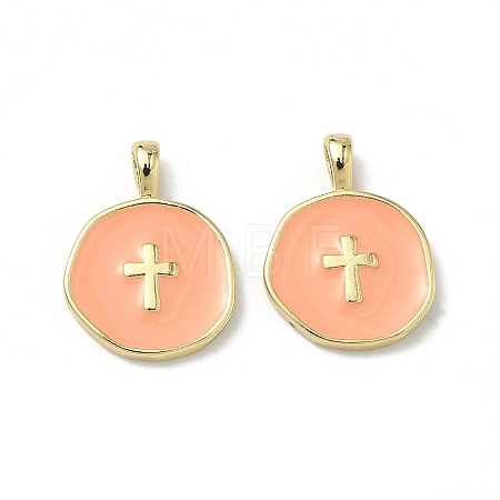 Brass Enamel Pendants LS-KK-G417-01LG-01-1