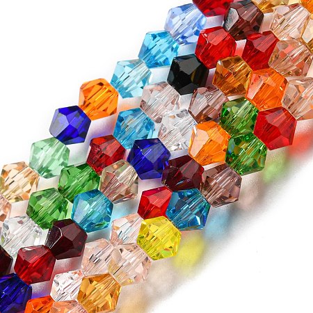 Transparent Glass Beads Strands GLAA-F029-4mm-29-1