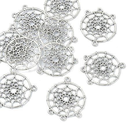Tibetan Style Alloy Chandelier Components Links TIBEP-YW0001-66-1