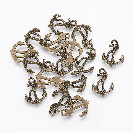 Tibetan Style Alloy Pendants TIBEP-20289-AB-NR-1