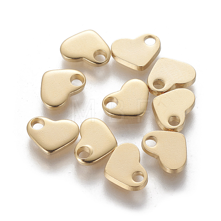 201 Stainless Steel Charms STAS-L233-050G-1