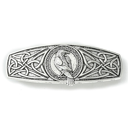 Alloy Hair Barrettes OHAR-C010-05F-AS-1