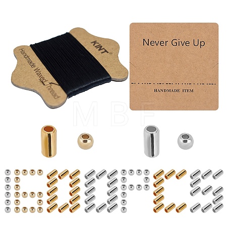 1600Piece DIY Morse Code Style Beaded Bracelet Making Kits DIY-SC0014-74-1