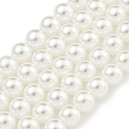 Glass Pearl Beads Strands HY-G002-01C-01-1