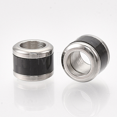 304 Stainless Steel Beads STAS-S079-100A-P-1